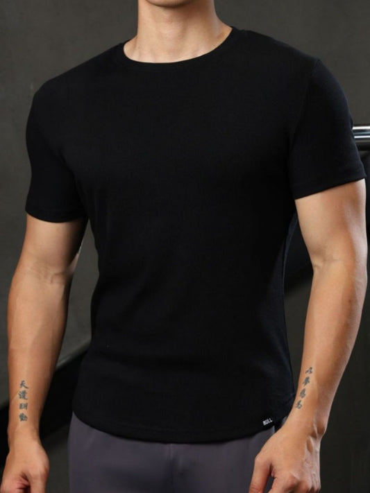 Men's Plus Size Round Neck Short Sleeve T-Shirt Men’s tshirts Luxurious Weddings