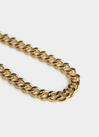 Bar Clasp Cuban Bracelet - 18K Gold Plated