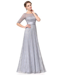 Long Lace Mother Of Bride Formal Evening Dress mother of the bride Luxurious Weddings