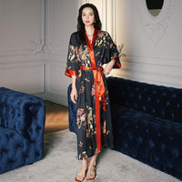 Satin Chiffon Women's Light Luxury Plus Size Robe robe Luxurious Weddings