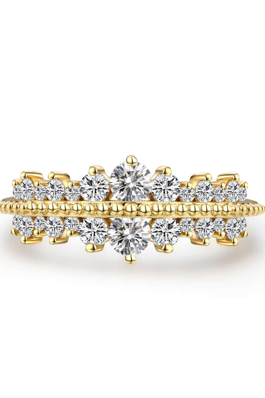 Moissanite 925 Sterling Silver Ring Rings Luxurious Weddings
