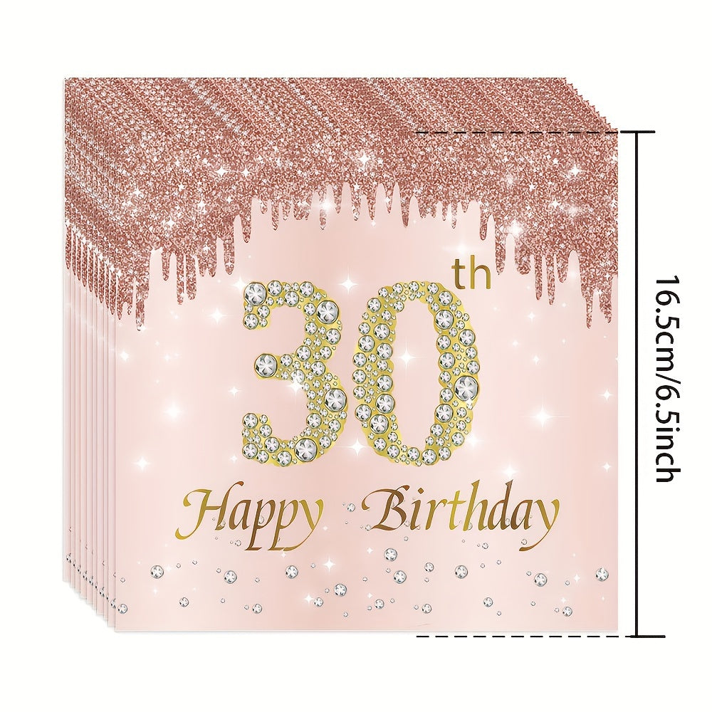 Stylish Golden Rose Napkins Napkins Luxurious Weddings