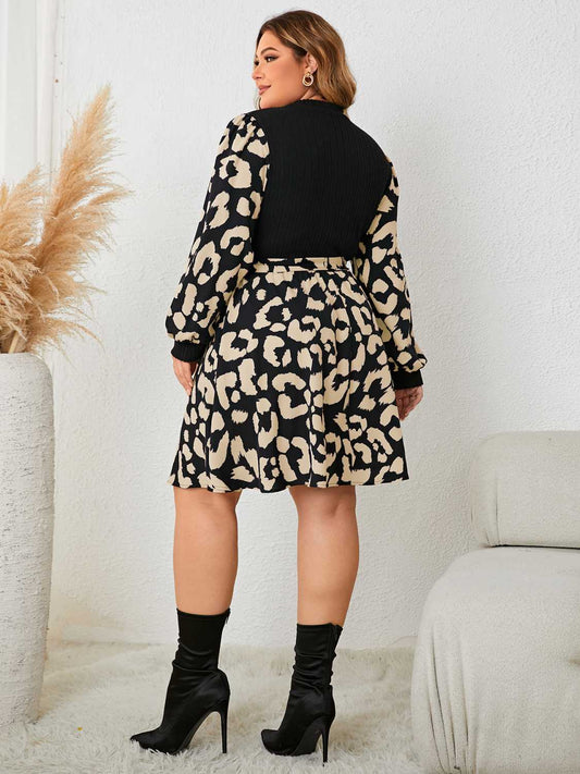 Honey Plus Size Splicing Dress Plus size Luxurious Weddings