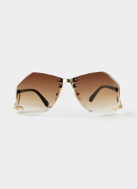 Crush Hour Sunglasses - Brown