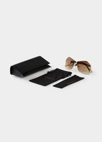 Crush Hour Sunglasses - Brown