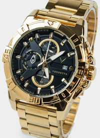 Sentinel Watch - Gold/Black