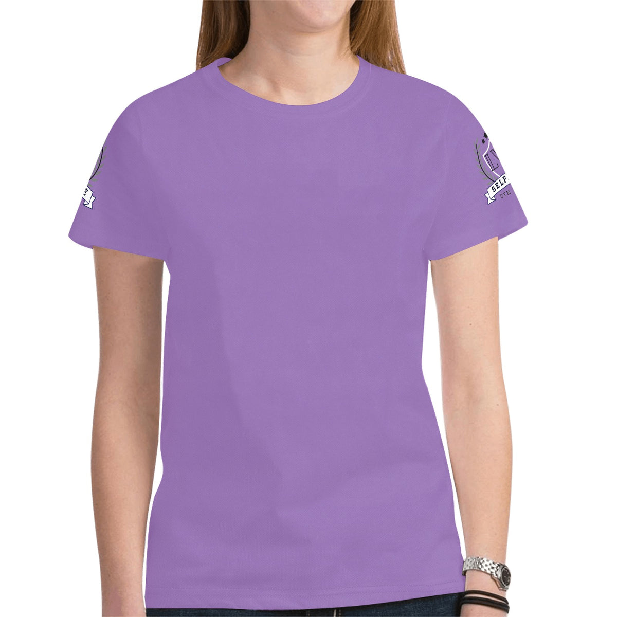 Women's All Over Print Mesh Cloth T-shirt (Model T45) Activewear Luxurious Weddings