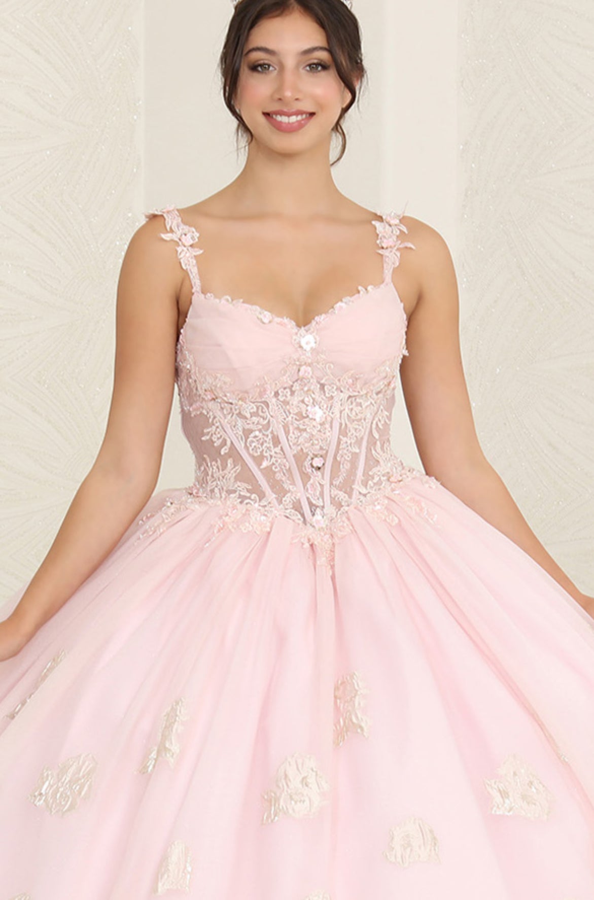 Dreamy Delight Quinceanella dress Luxurious Weddings