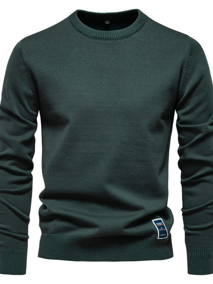 Men's Round Neck Long Sleeve Sweater Sweatshirts Luxurious Weddings