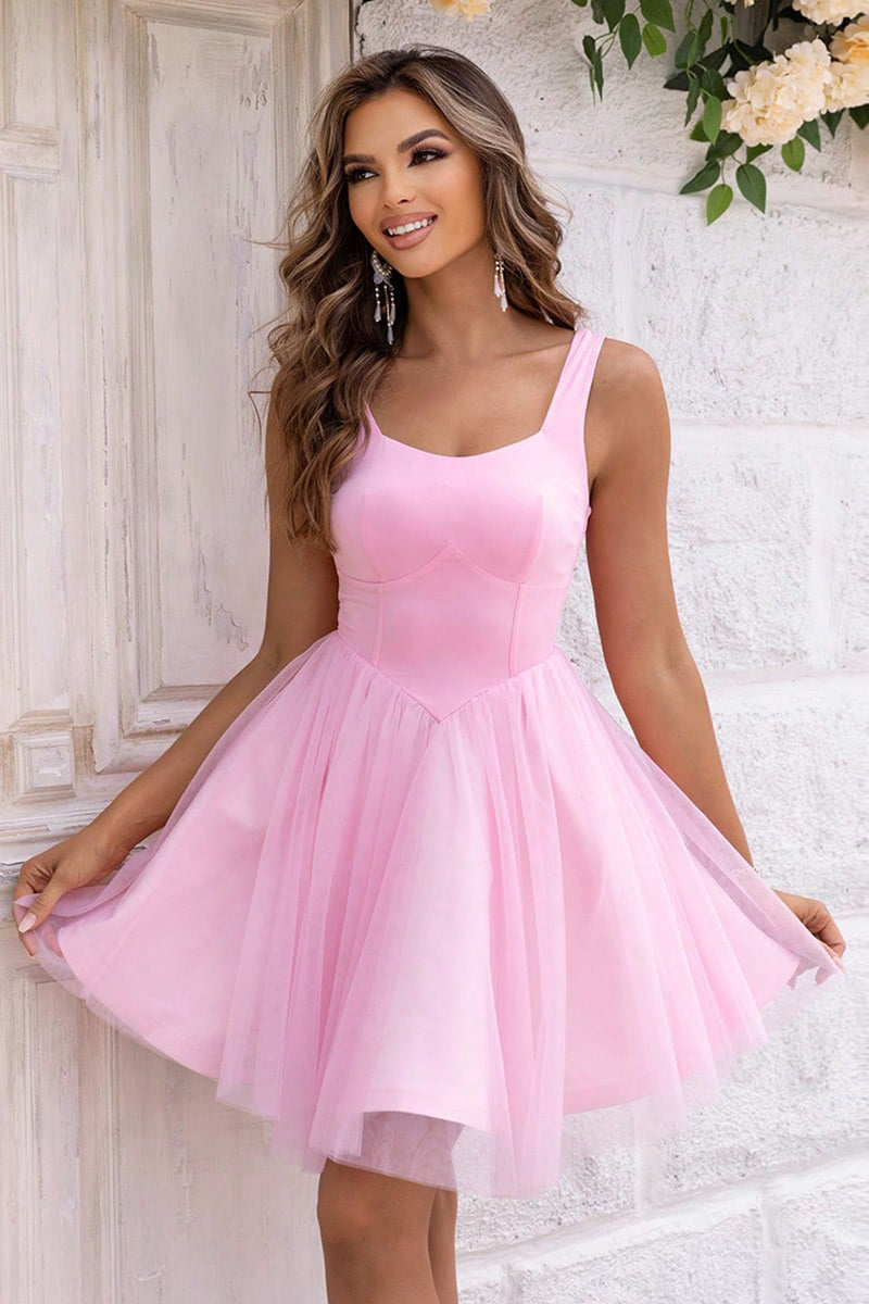 Wide Strap Mesh Dress party dress Luxurious Weddings