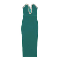 Luxury Diamond Long Bandage Dress Bandage Dress Luxurious Weddings