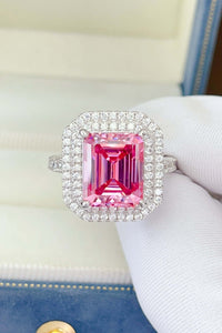 2 Carat Moissanite 925 Sterling Silver Ring Jewelry Luxurious Weddings