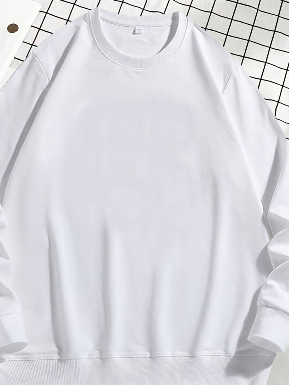 Men's Plus Size Round Neck Sweatshir Men's Sweatshirts Luxurious Weddings