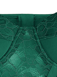 Lace Detail Sweetheart Neck Bustier Bustier Luxurious Weddings