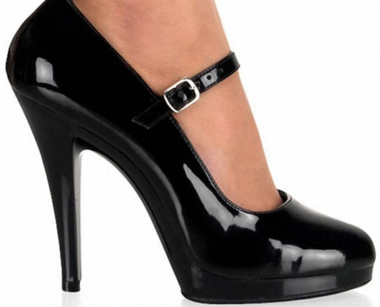 Elegant Black Stage Wedding Shoes Pin up Girl Heels Luxurious Weddings