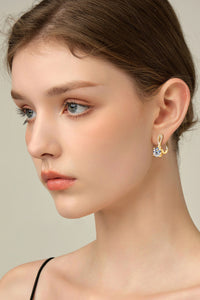4 Carat Moissanite 925 Sterling Silver Earrings Luxurious Weddings