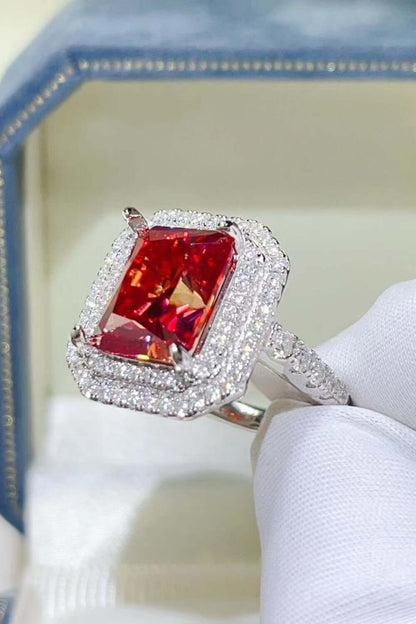 2 Carat Moissanite 925 Sterling Silver Ring Jewelry Luxurious Weddings