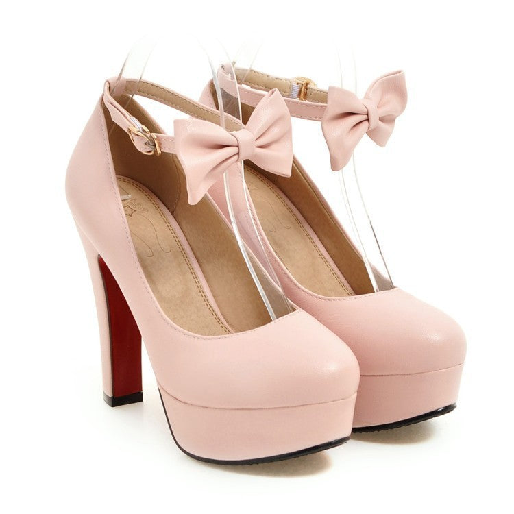 Women's High Heel Chunky Shoes chunky shoe Luxurious Weddings