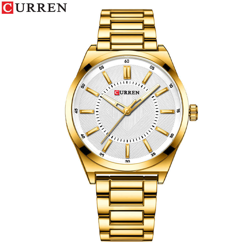 Men's Watch Quartz Watch Steel Band Watch Business men's watch Luxurious Weddings