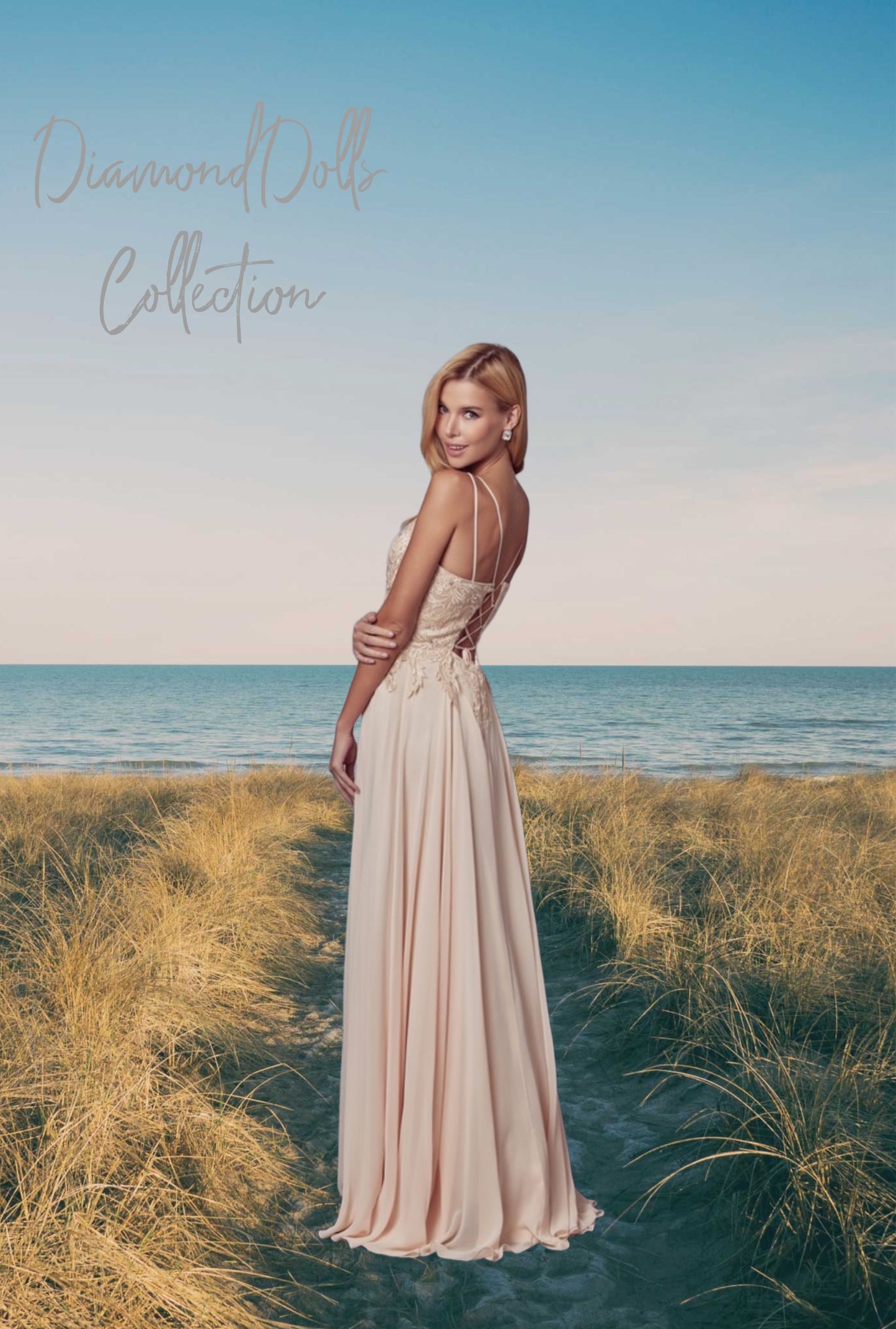 Embroidered Lace Chiffon Prom Dresss Bridesmaid Dresses Luxurious Weddings