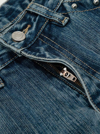 Men's Wide-Leg Vintage Wash Jeans Jeans Luxurious Weddings