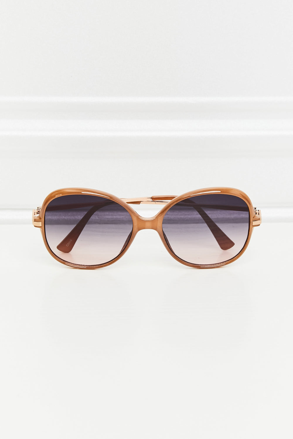 Metal-Plastic Hybrid Full Rim Sunglasses sunglasses Luxurious Weddings