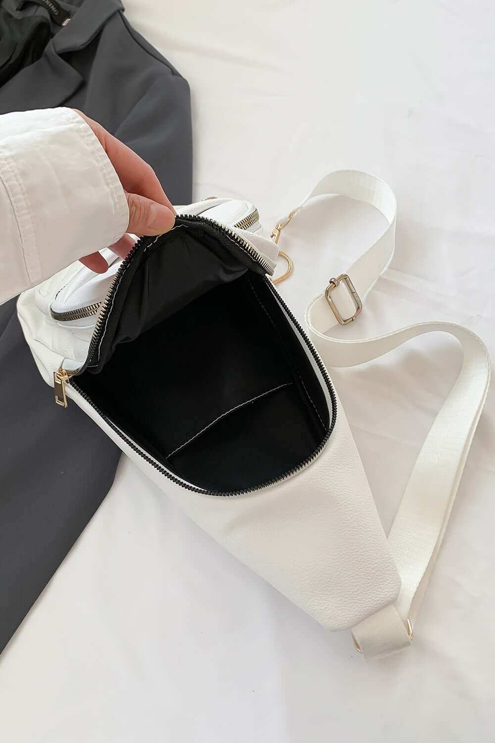 PU Leather Sling Bag Handbag Luxurious Weddings