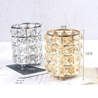 Metal Makeup Brush Storage Tube Makeup brush Storage Luxurious Weddings