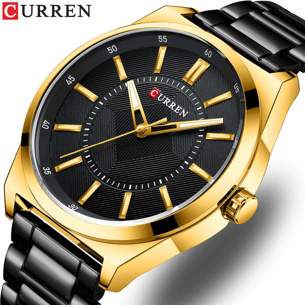Men's Watch Quartz Watch Steel Band Watch Business men's watch Luxurious Weddings
