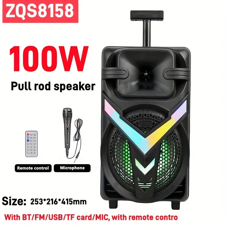 Powerful Trolley Wireless Speaker with RGB Lighting speakers Luxurious Weddings