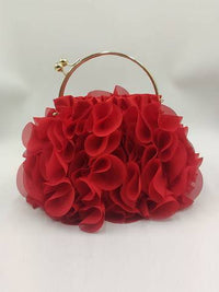 Three-Dimensional Flower Handbags Bags Luxurious Weddings