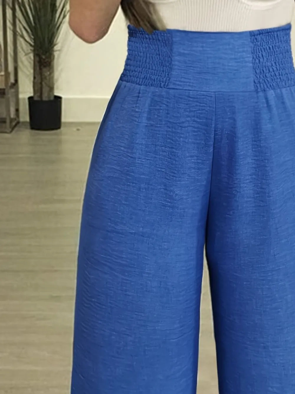 Plus Size High Waist Wide Leg Pants Plus size pants Luxurious Weddings