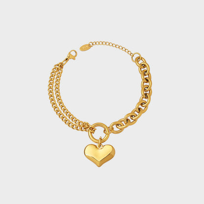 Half Chunky Chain Titanium Steel Bracelet Braclets Luxurious Weddings