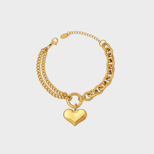 Half Chunky Chain Titanium Steel Bracelet Braclets Luxurious Weddings