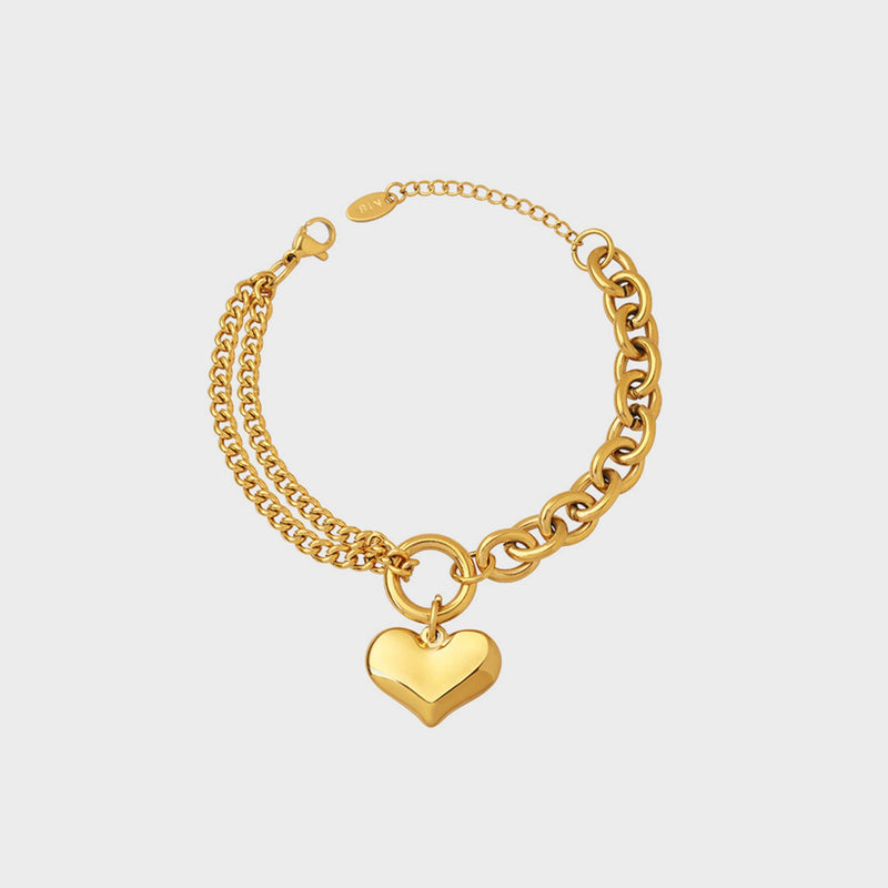 Half Chunky Chain Titanium Steel Bracelet Braclets Luxurious Weddings