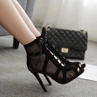 Peep Toe Stiletto Sandals Sandals Luxurious Weddings
