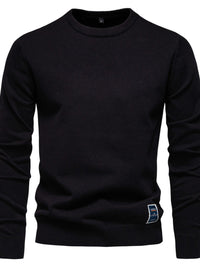 Men's Round Neck Long Sleeve Sweater Sweatshirts Luxurious Weddings