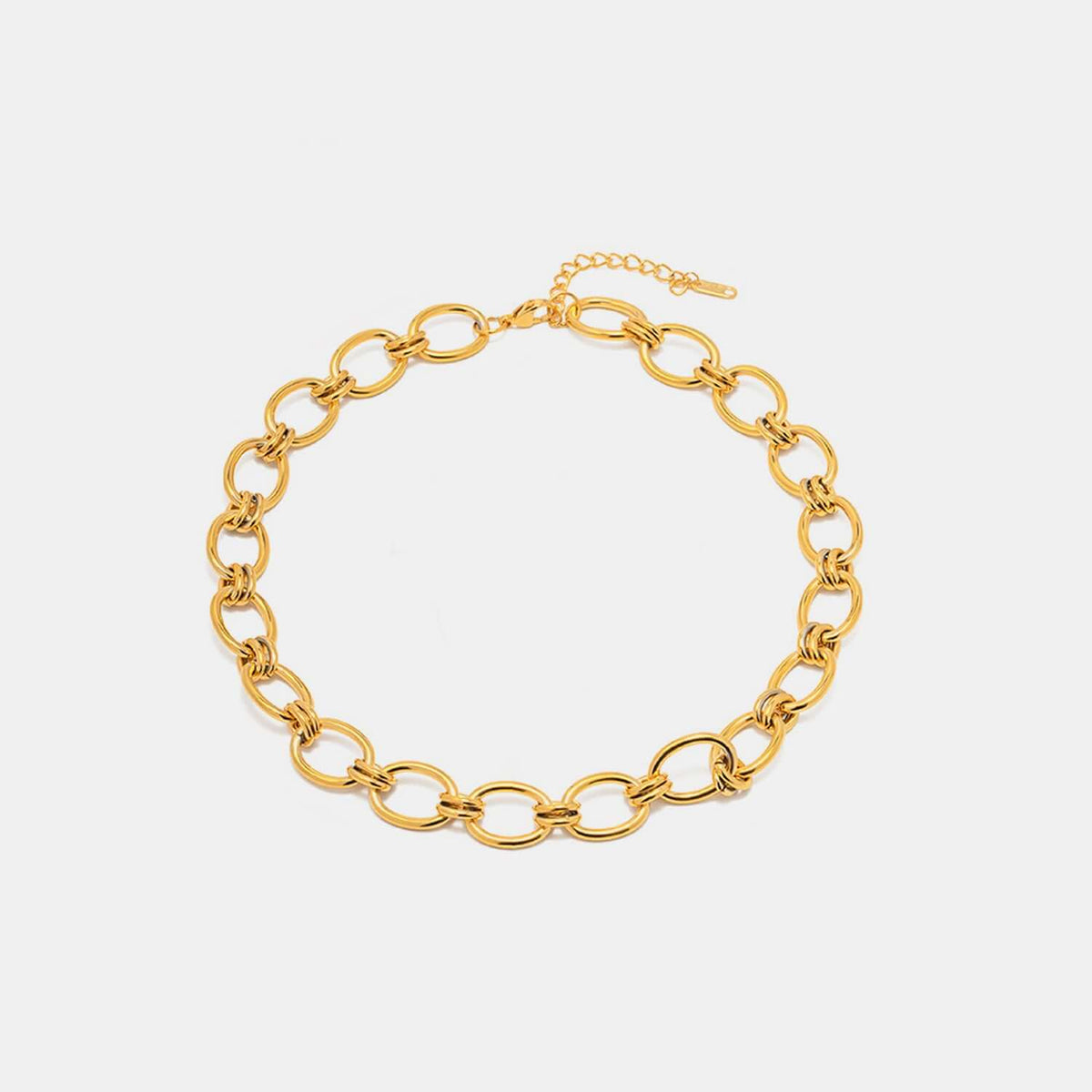 18K Gold-Plated Stainless Steel Necklace Necklace Luxurious Weddings