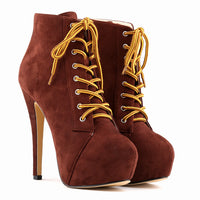 Martin boots super high heels heel boots Luxurious Weddings