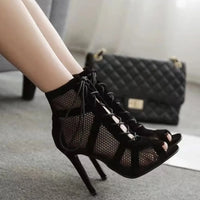 Peep Toe Stiletto Sandals Sandals Luxurious Weddings