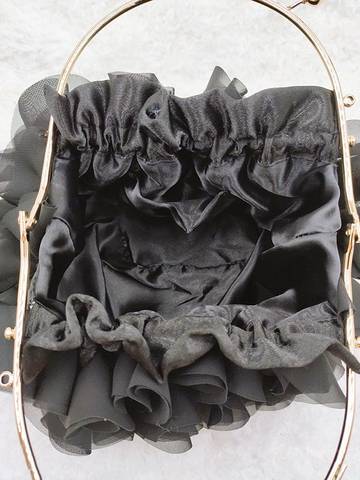 Three-Dimensional Flower Handbags Bags Luxurious Weddings