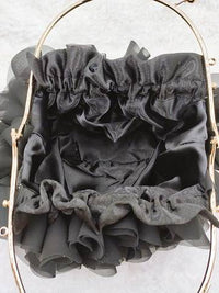 Three-Dimensional Flower Handbags Bags Luxurious Weddings