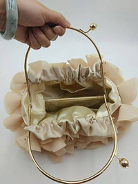 Three-Dimensional Flower Handbags Bags Luxurious Weddings