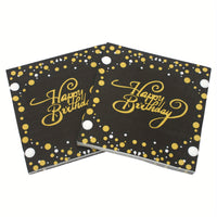 Happy Birthday Napkins Napkins Luxurious Weddings