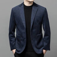 Thick men's wool suit loose casual suit jacket Luxurious Weddings