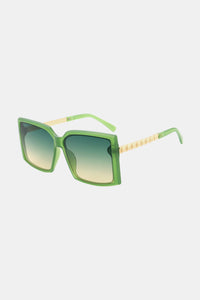 Polycarbonate Frame Square Sunglasses sunglasses Luxurious Weddings