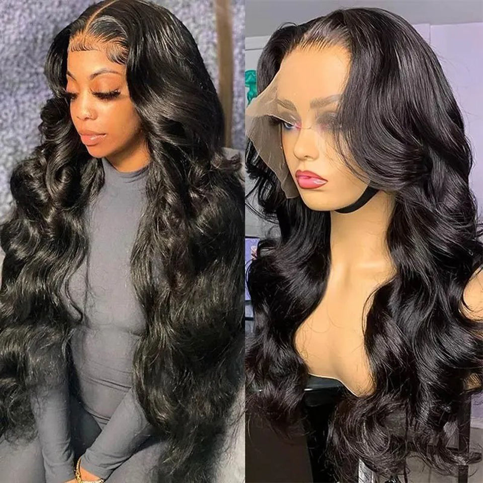 Transparent Lace Front Human Hair Wigs Lace Front Wig Luxurious Weddings