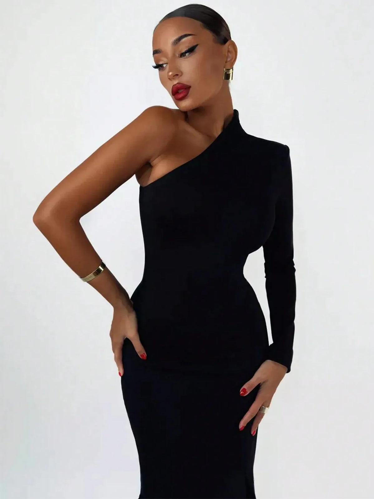 Sophie Marie Alluring Black Evening Dress Dresses Luxurious Weddings