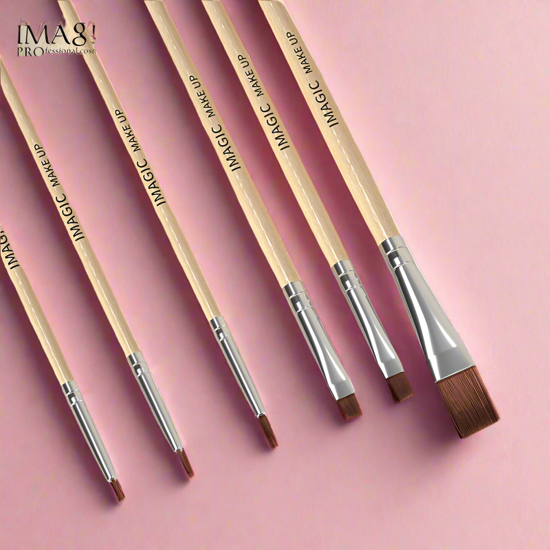 6Pcs - Makeup Brushes