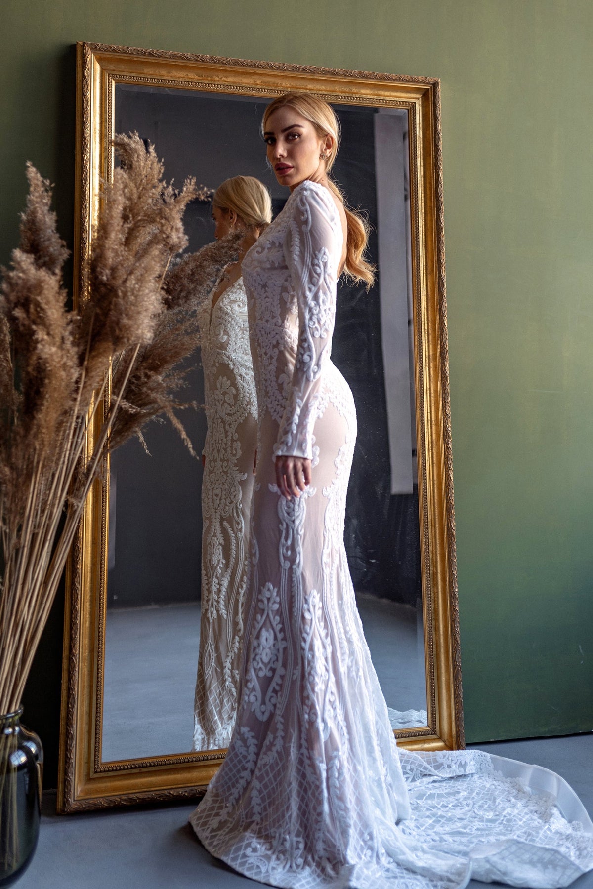 Tina Holly Sequin Mermaid Dress